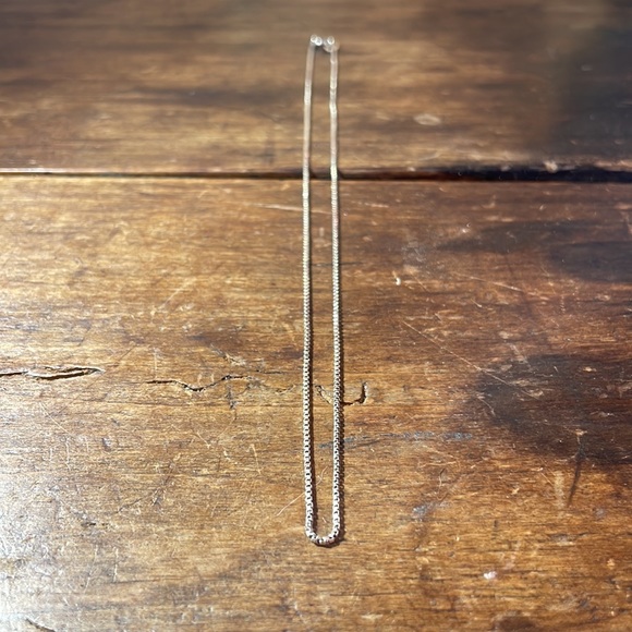 GBL Vintage Italian Sterling Silver Box Chain, 18.5 Inches - Picture 16 of 16